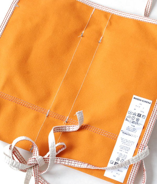MAISON EUREKA/EUREKA APRON TOP(ORANGE)