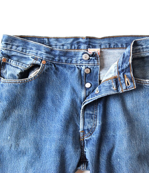 MAISON EUREKA/VINTAGE REWORK JODHPUR PANTS(BLUE)