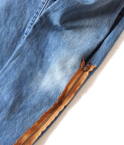 MAISON EUREKA/VINTAGE REWORK JODHPUR PANTS(BLUE)