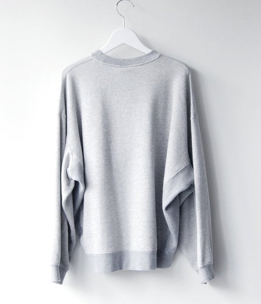 MAISON EUREKA/VINTAGE LIKE SWEAT SHIRT(GRAY)