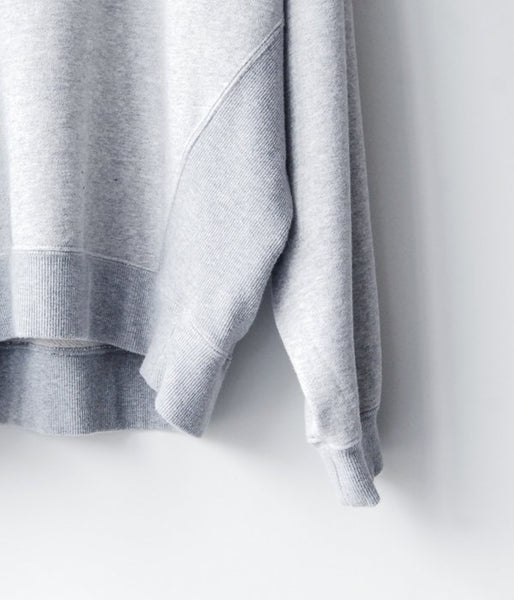 MAISON EUREKA/VINTAGE LIKE SWEAT SHIRT(GRAY)