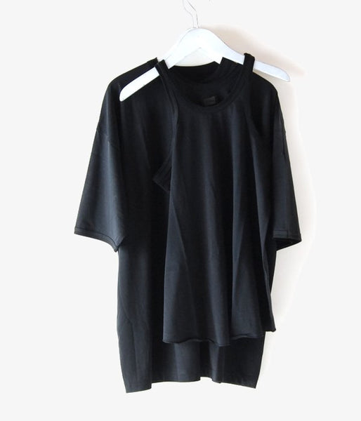 MAISON EUREKA/TANK + TEE PACK(BLACK)