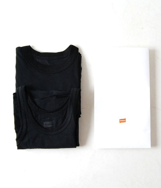 MAISON EUREKA/TANK + TEE PACK(BLACK)