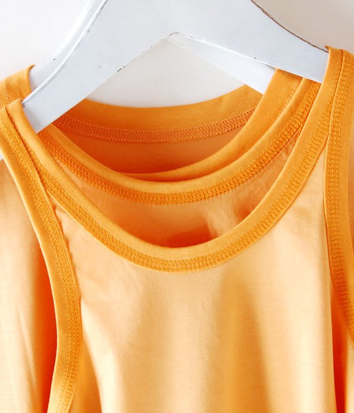 MAISON EUREKA/TANK + TEE PACK(ORANGE)