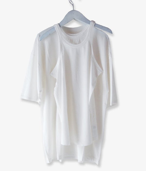 MAISON EUREKA/TANK + TEE PACK(WHITE)