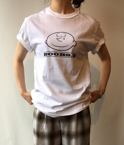 CALIFORNIA STORE/BOOBSSB SS TEE(WHITE)