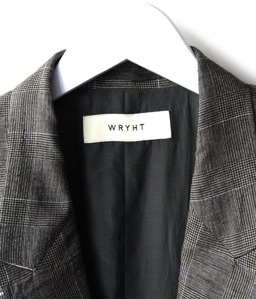 WRYHT/PEAKED LAPEL ARTISAN SACK JACKET