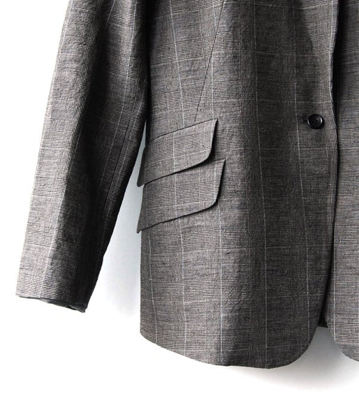 WRYHT/PEAKED LAPEL ARTISAN SACK JACKET