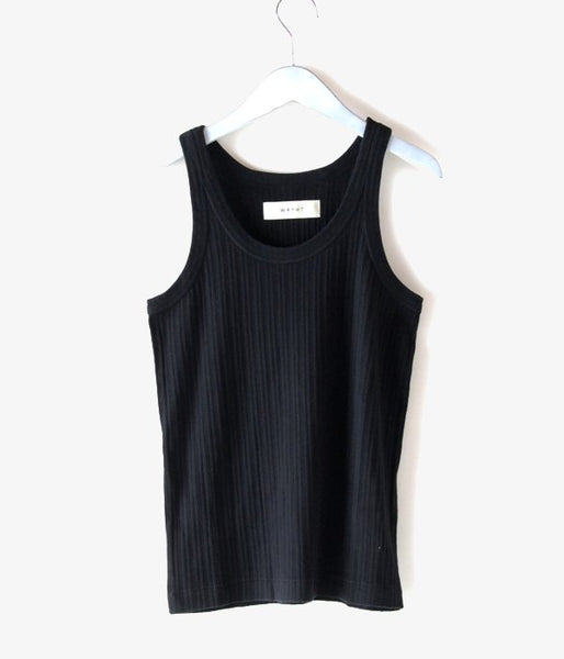 WRYHT/DROP NEEDLE TANK TOP(BLACK)