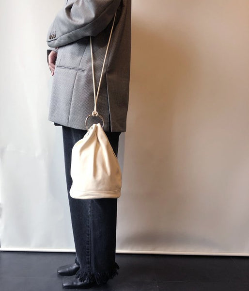 WRYHT/LEATHER STRING BELT