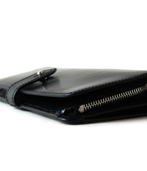 MARGARET HOWELL/BRIDLE LEATHER LONG WALLET(BLACK)(1)