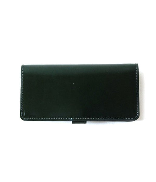 MARGARET HOWELL/BRIDLE LEATHER LONG WALLET(GREEN)