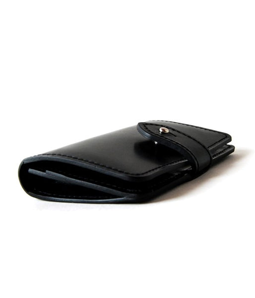 MARGARET HOWELL/BRIDLE LEATHER CARD HOLDER(BLACK)