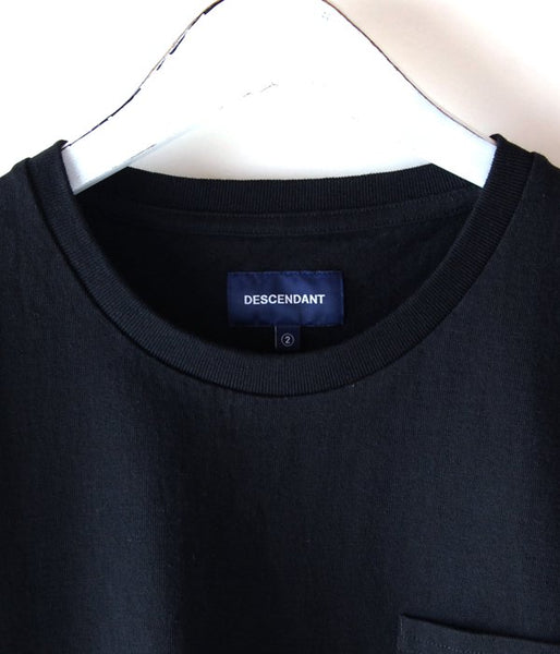 DESCENDANT/CACHALOT / CUT OFF SS(BLACK)