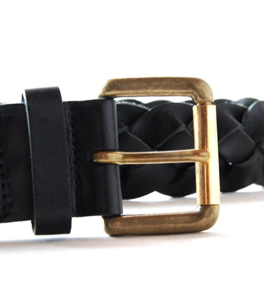 MAISON EUREKA/DADDY'S MESH BELT(BLACK)