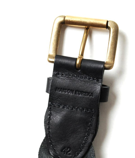 MAISON EUREKA/DADDY'S MESH BELT(BLACK)
