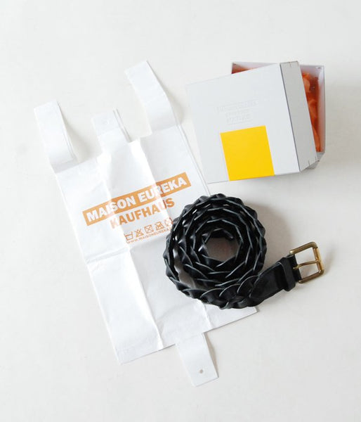 MAISON EUREKA/DADDY'S MESH BELT(BLACK)
