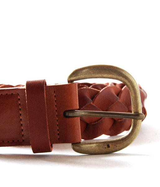 MAISON EUREKA/DADDY'S MESH BELT(BROWN)