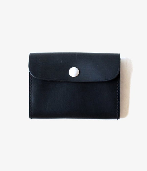 MHL./TOUGH LEATHER CARD CASE(BLACK)