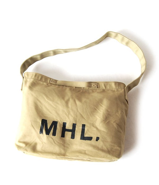 MHL./HEAVY COTTON CANVAS SHOULDER(KHAKI)