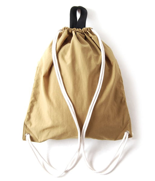 MHL./NYLON RIPSTOP KNAPSACK(BROWN)
