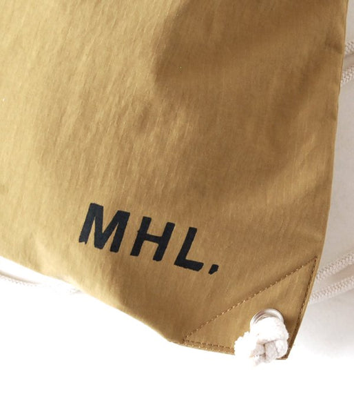 MHL./NYLON RIPSTOP KNAPSACK(BROWN)