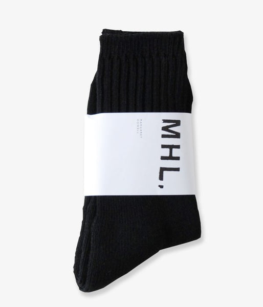 MHL./MILITARY SOCK(BLACK)