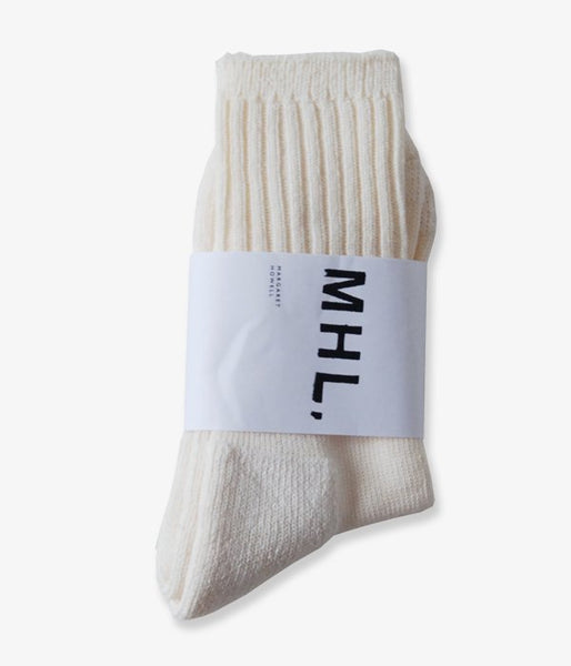 MHL./MILITARY SOCK(WHITE)