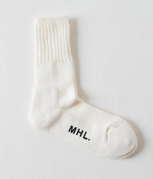 MHL./MILITARY SOCK(WHITE)