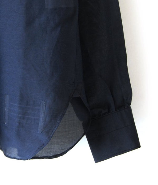 WRYHT/SIMPLE SMALL COLLAR SHIRTS(NAVY)