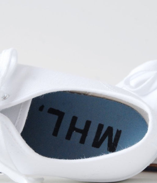 MHL./ARMY SHOES(WHITE)