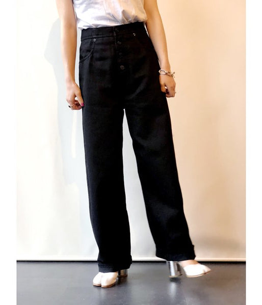 MM6 MAISON MARGIELA/JUST WASH 4 BUTTON JEANS(BLACK)