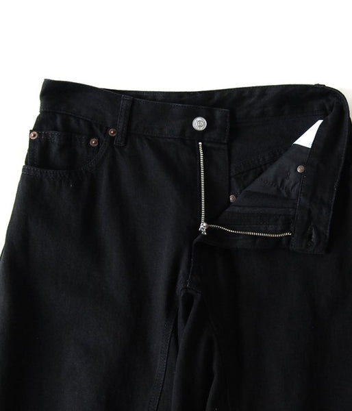 MM6 MAISON MARGIELA/FLARED DENIM PANTS(BLACK)