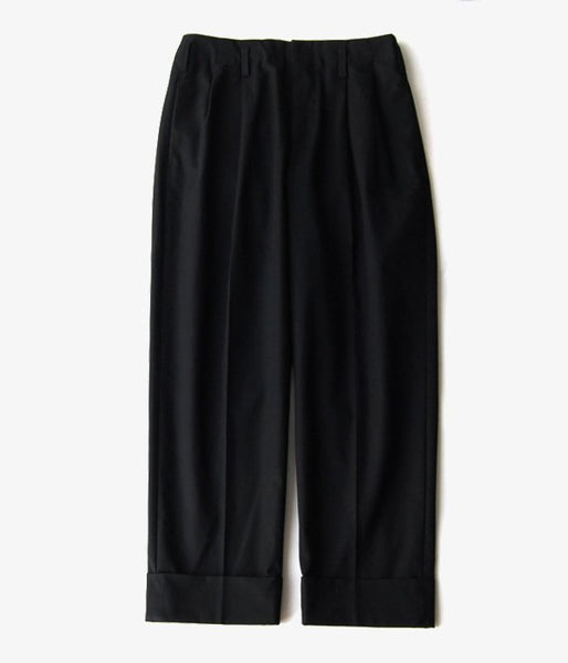 MARGARET HOWELL/BRUSHED COTTON TWILL (BLACK)