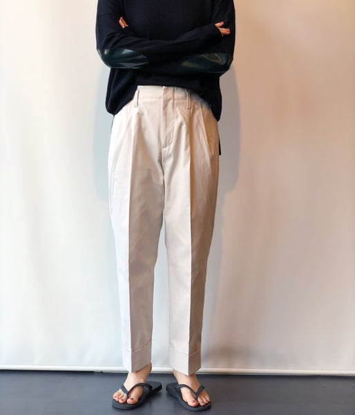 MARGARET HOWELL/BRUSHED COTTON TWILL (BEIGE)