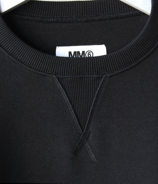 MM6 MAISON MARGIELA/SWEATSHIRT(BLACK)