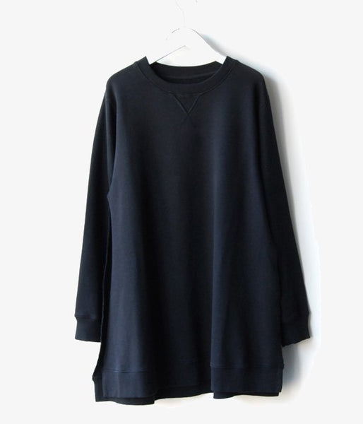 MM6 MAISON MARGIELA/BASIC SWEATSHIRT COTTON(BLACK)