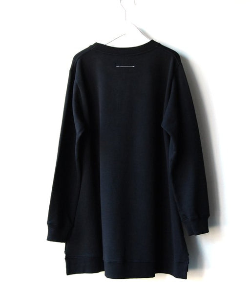 MM6 MAISON MARGIELA/BASIC SWEATSHIRT COTTON(BLACK)