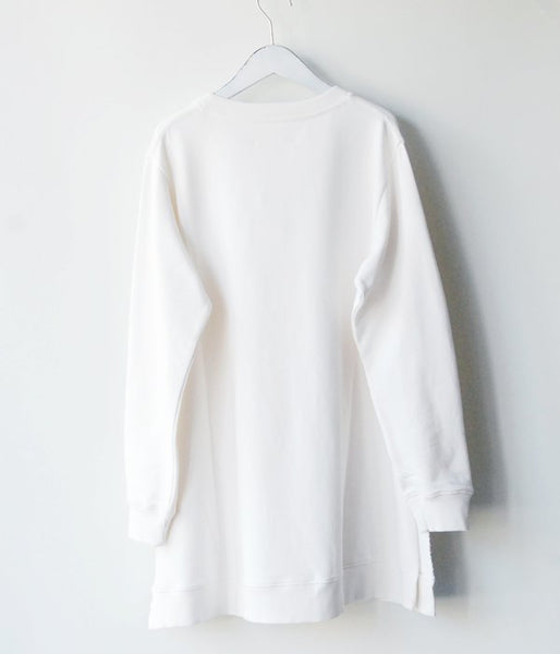 MM6 MAISON MARGIELA/BASIC SWEATSHIRT COTTON(OFF WHITE)