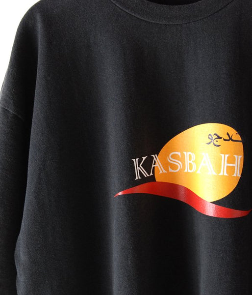 MAISON EUREKA/SOUVENIR TEE 2 KASBAH (BLACK)