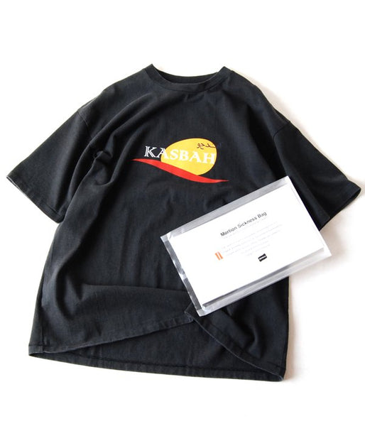 MAISON EUREKA/SOUVENIR TEE 2 KASBAH (BLACK)