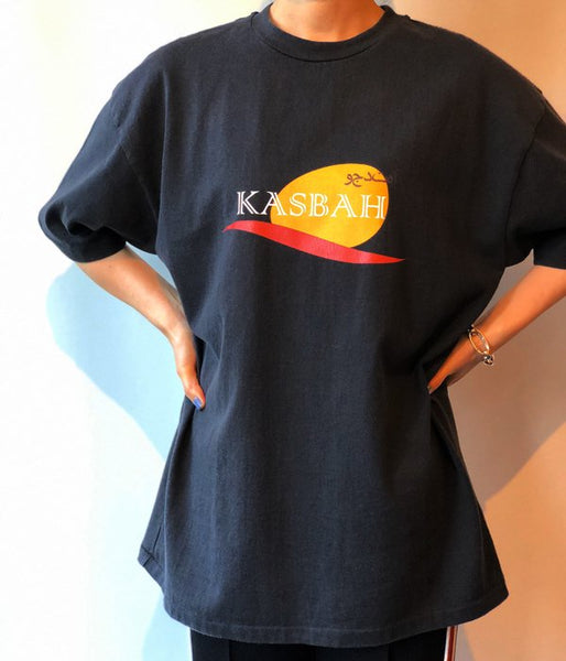 MAISON EUREKA/SOUVENIR TEE 2 KASBAH (BLACK)