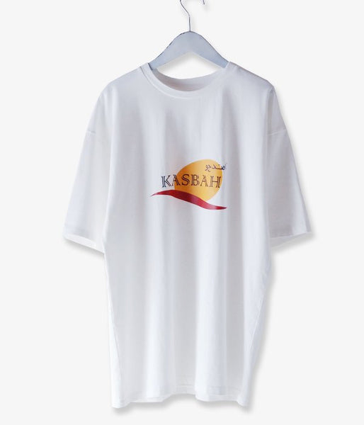 MAISON EUREKA/SOUVENIR TEE 2 KASBAH (WHITE)