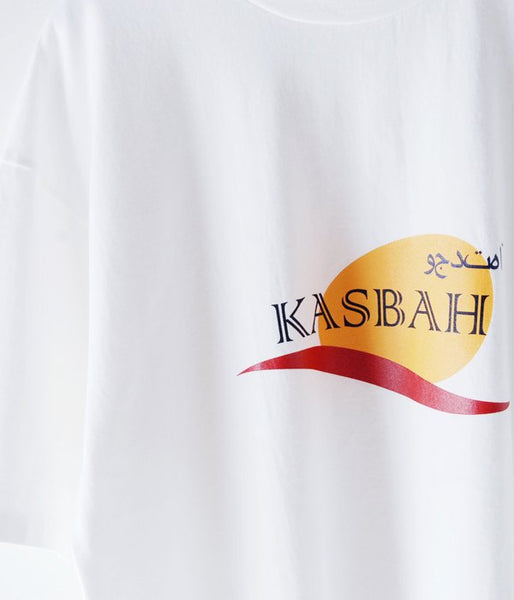 MAISON EUREKA/SOUVENIR TEE 2 KASBAH (WHITE)