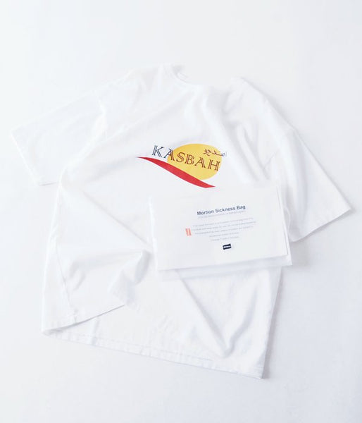 MAISON EUREKA/SOUVENIR TEE 2 KASBAH (WHITE)