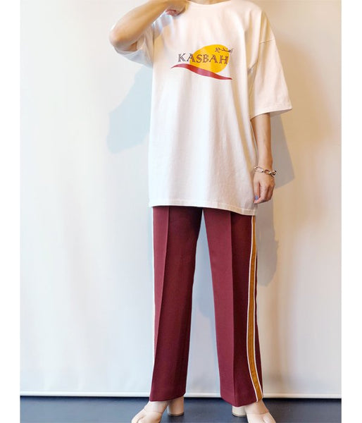 MAISON EUREKA/SOUVENIR TEE 2 KASBAH (WHITE)