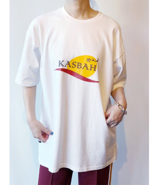 MAISON EUREKA/SOUVENIR TEE 2 KASBAH (WHITE)