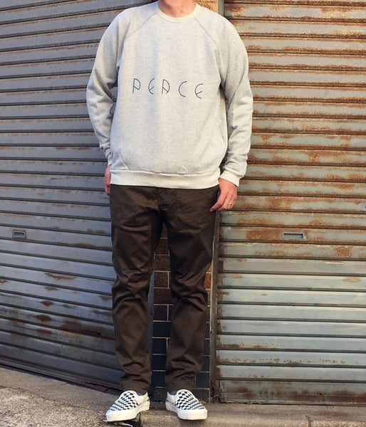holk/RAGLAN SWEAT (H.GRAY)