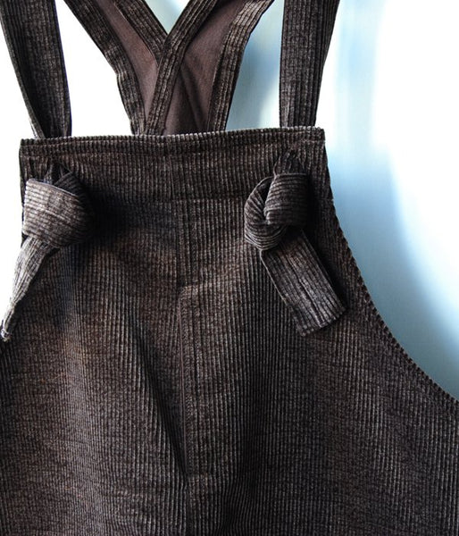 WRYHT/ADJUSTABLE KNOT OVER ALL(COFFEE)