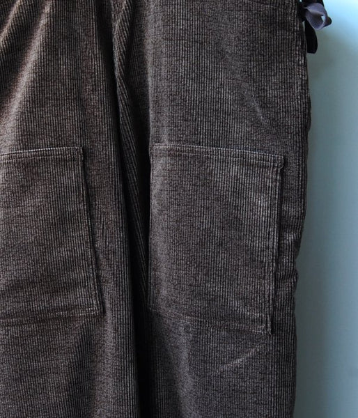 WRYHT/ADJUSTABLE KNOT OVER ALL(COFFEE)